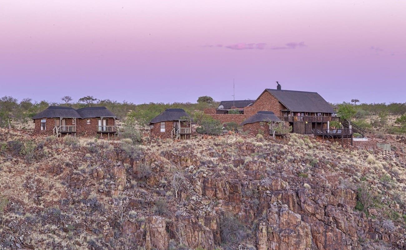 Gesamtansicht der Grootberg Lodge
