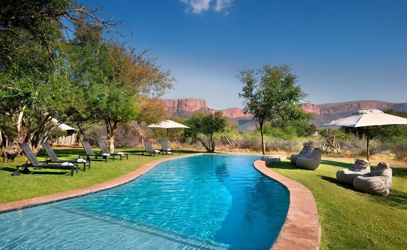 Marataba Pool Pool der Luxuslodge Marataba