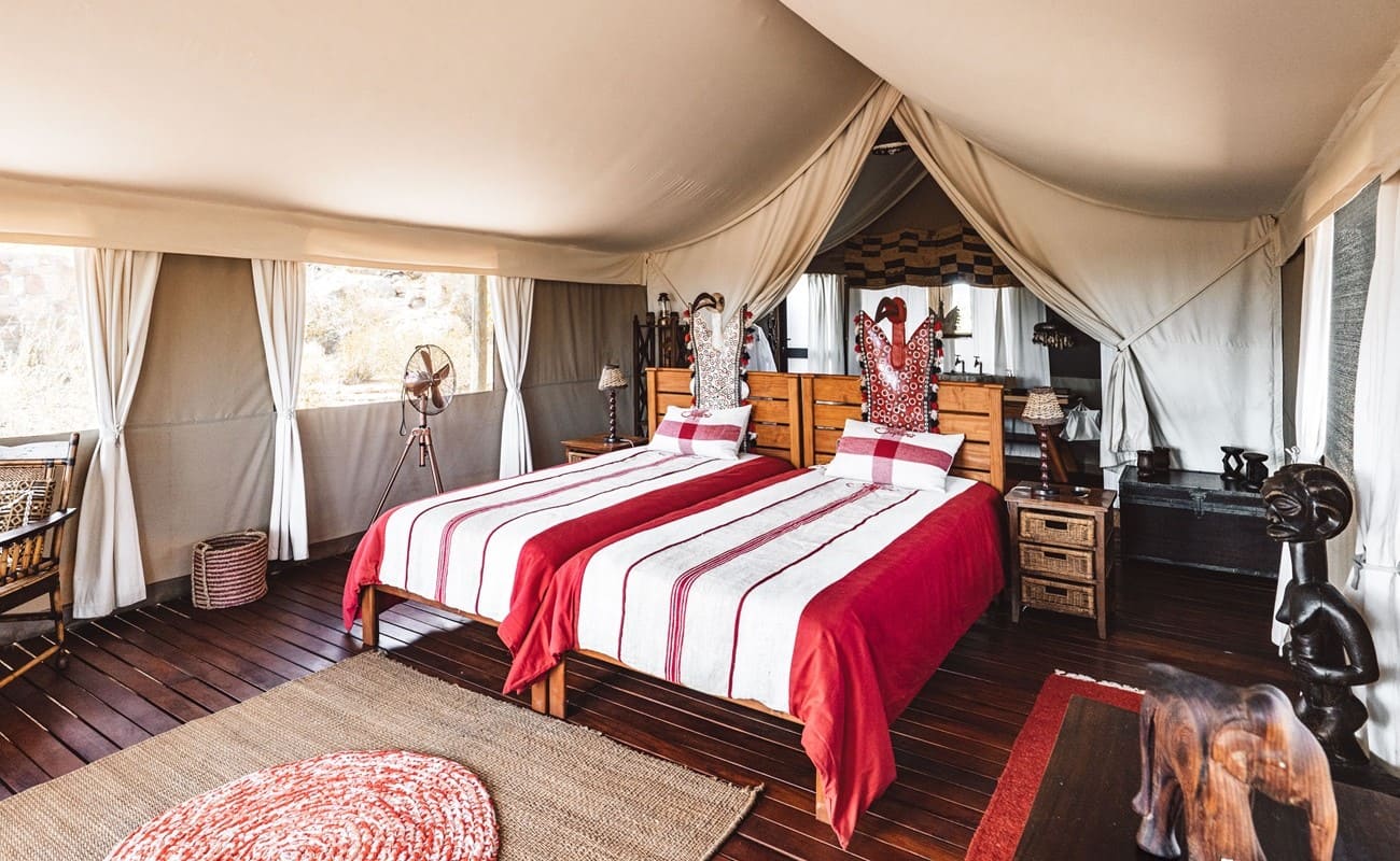 Ohorongo Private Game Reserve Tented Camp Zelt 3