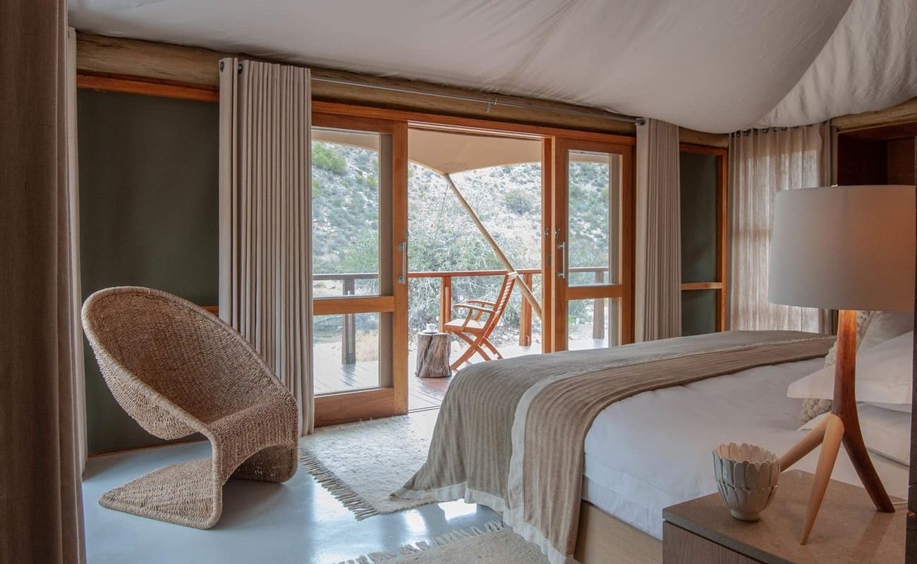 Sanbona Wildlife Reserve Dwyka Tented Lodge Zelt Zelt in Sanbona Dwyka Tented