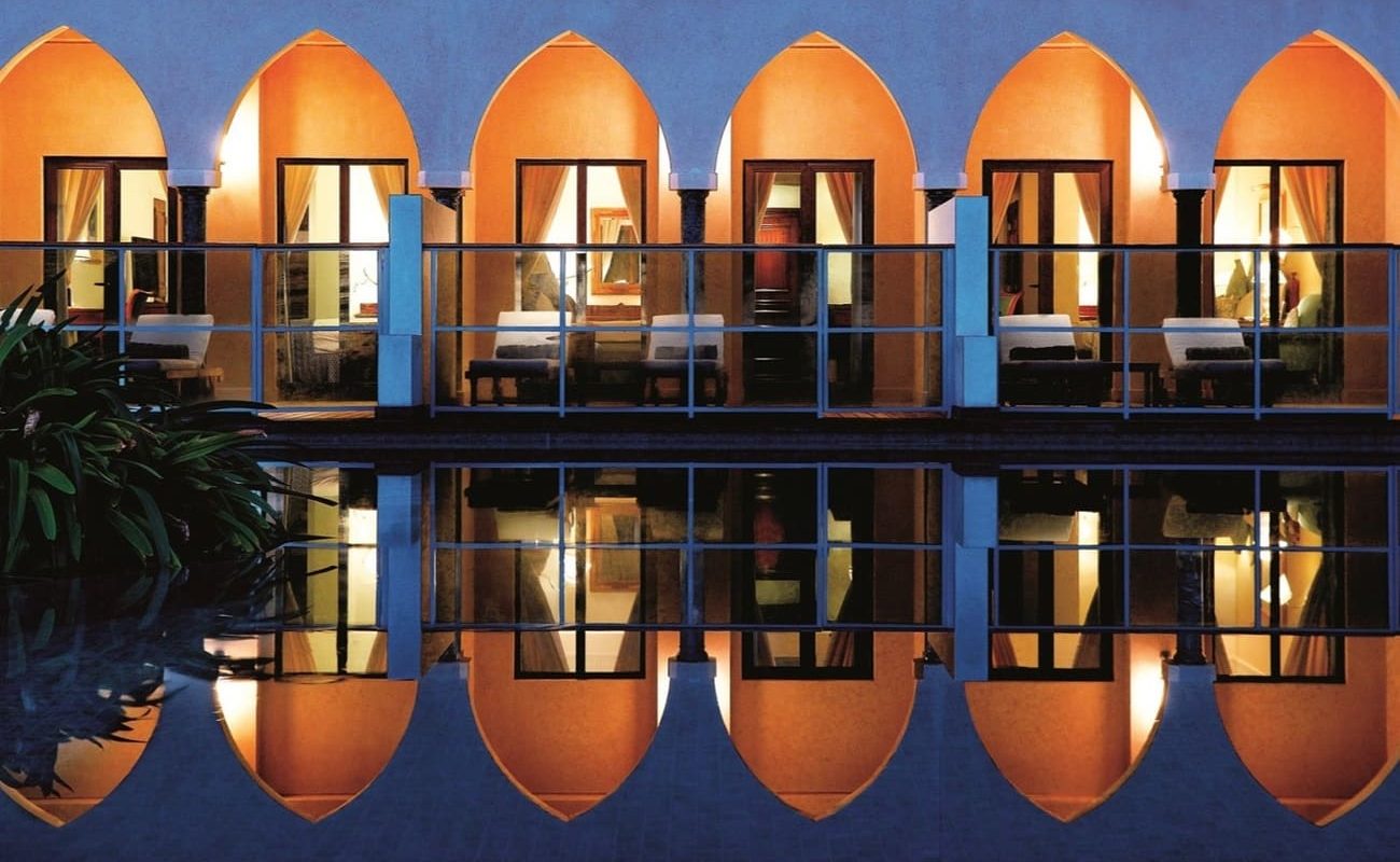 Al Bustan Lagunenzimmmer Terrasse