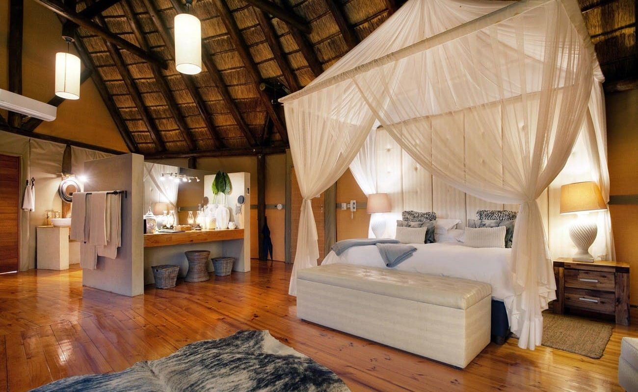 Luxuszelt der Amakhala Bush Lodge