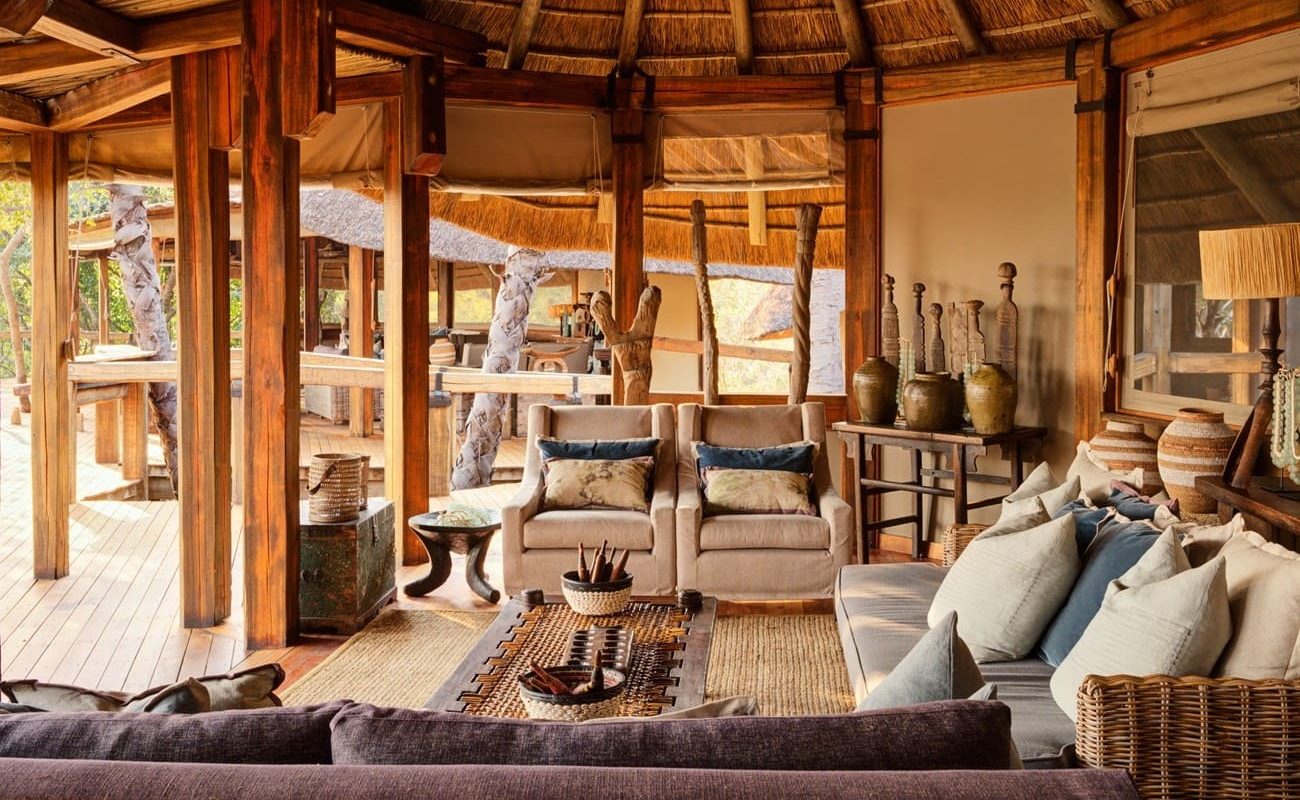 Lounge des Camp Okavangos