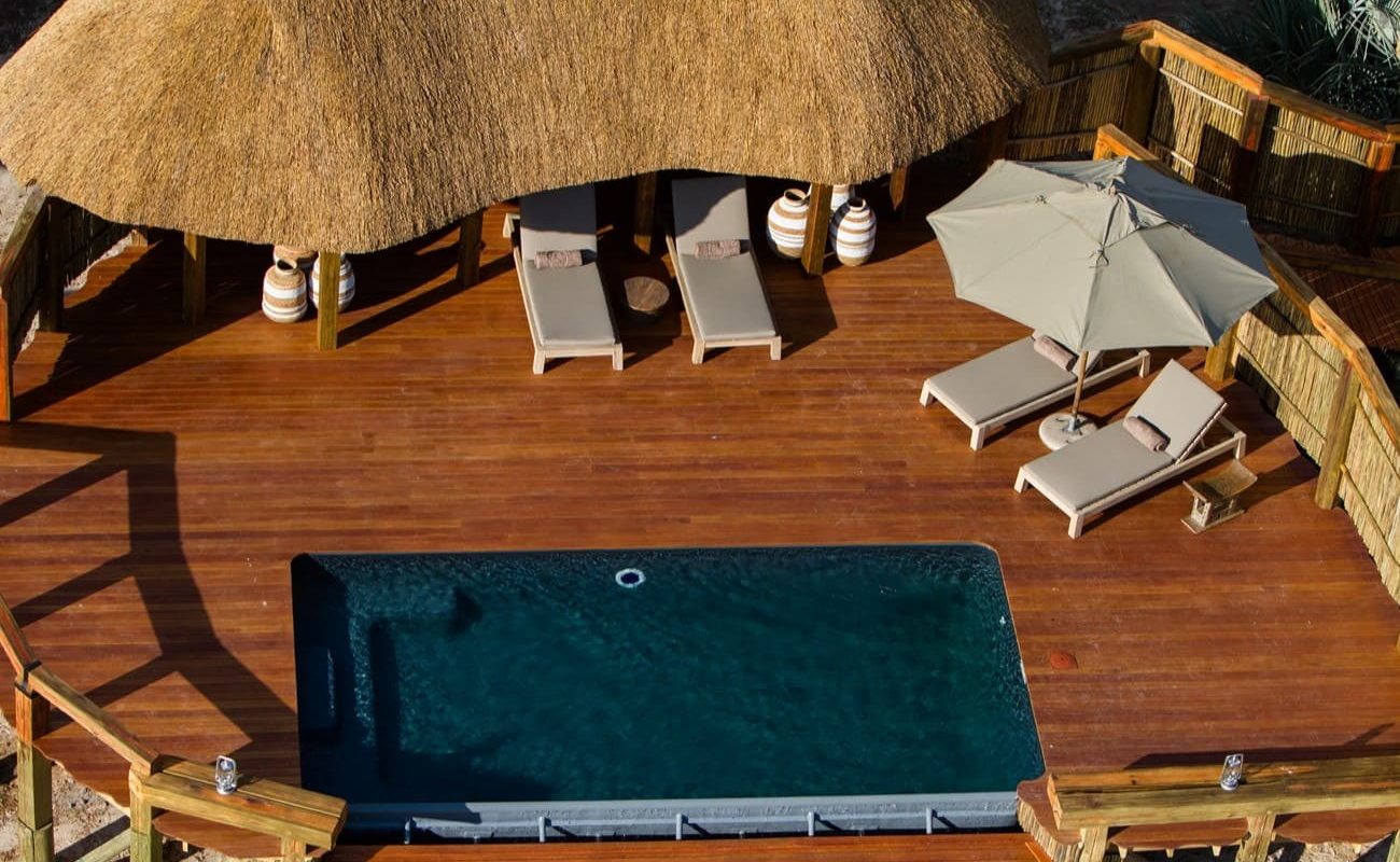 Pool der Camp Okavango