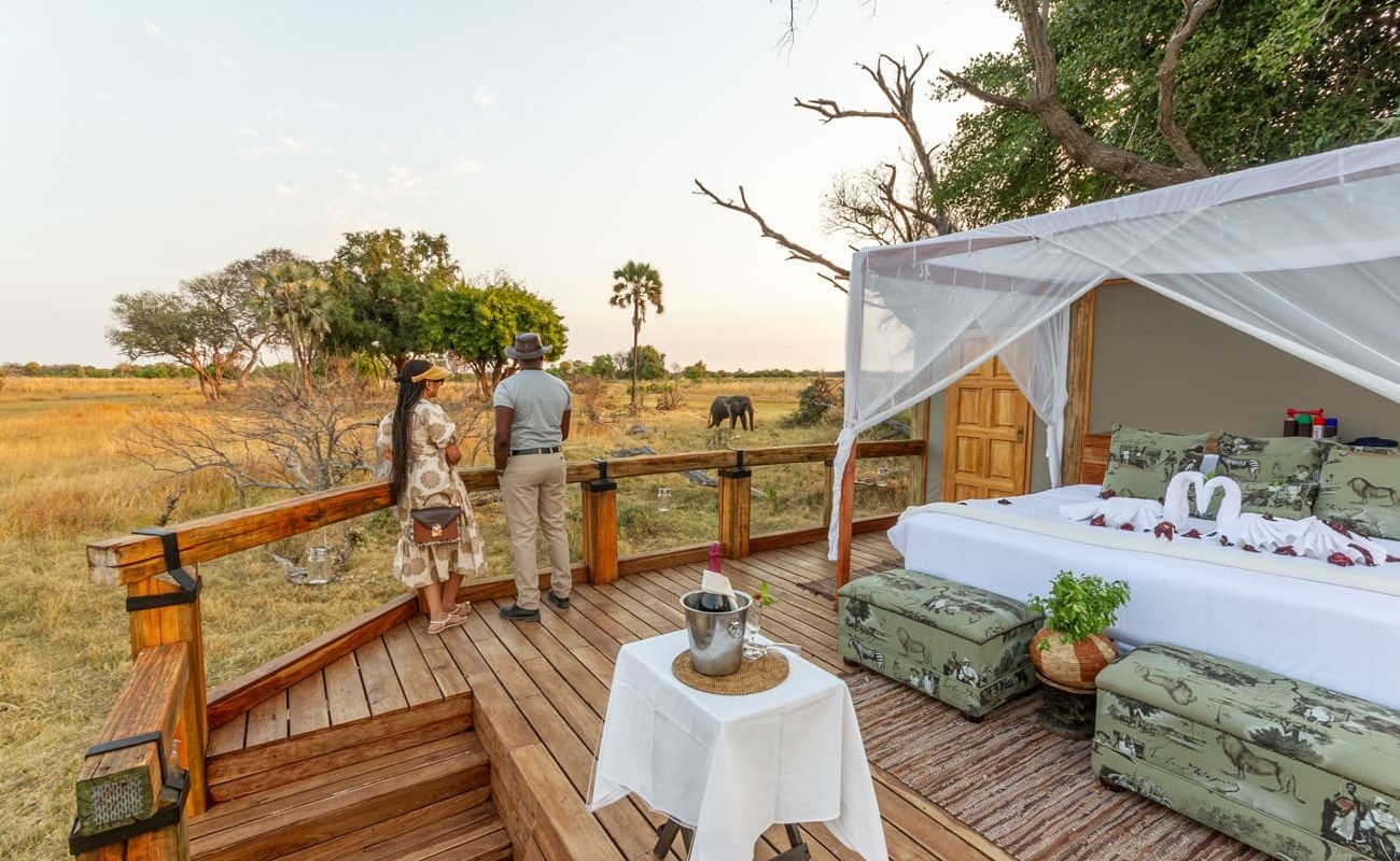 Sleep Out im Camp Okavango