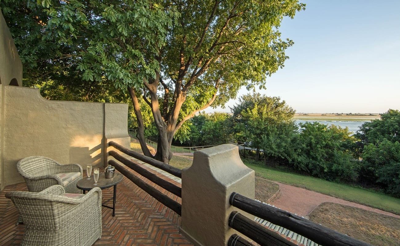 Veranda Standard Zimmer Chobe Game Lodge