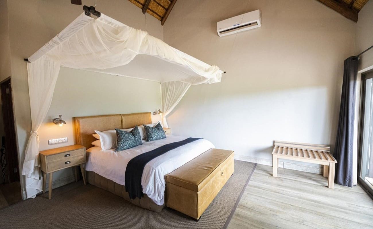 Elephant Plains Game Lodge Luxury Suite Bett Luxury Suite, Elephant Plains