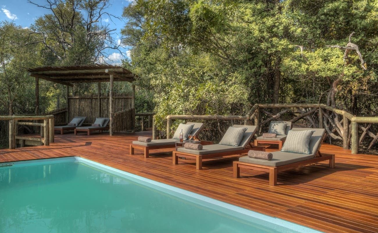 Pool Camp Moremi, Große Botswana Safari