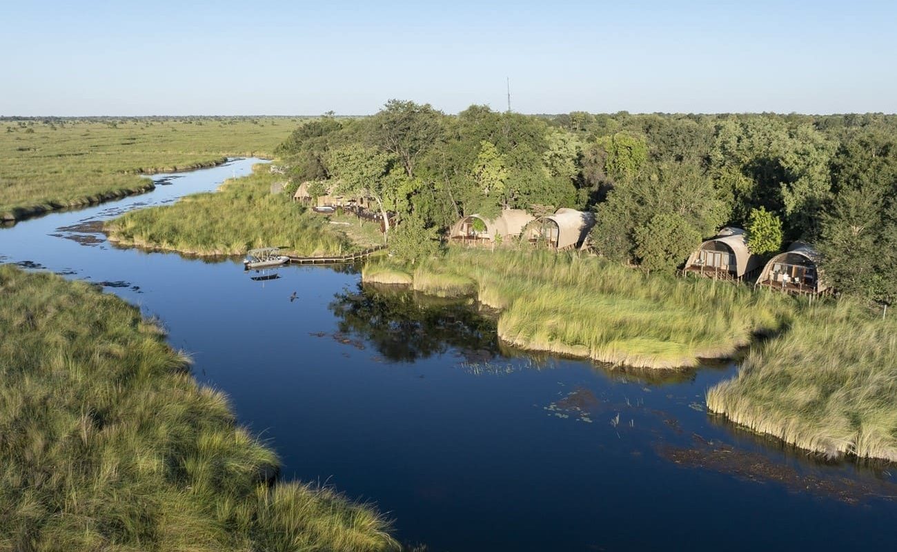 Okuti Maunachira River Okuti am Maunachira River