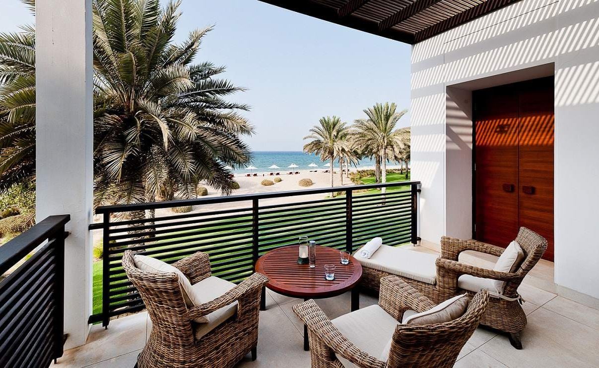 The Chedi Muscat Club Suite Balkon Balkon Club Suite Chedi Muscat