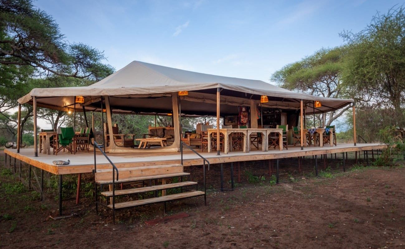 Baobab Tented Camp Haupthaus