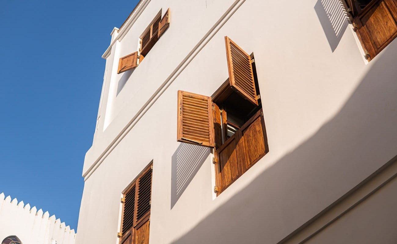 Neela Boutique Hotel Fenster Fassade des Neela Boutique Hotels