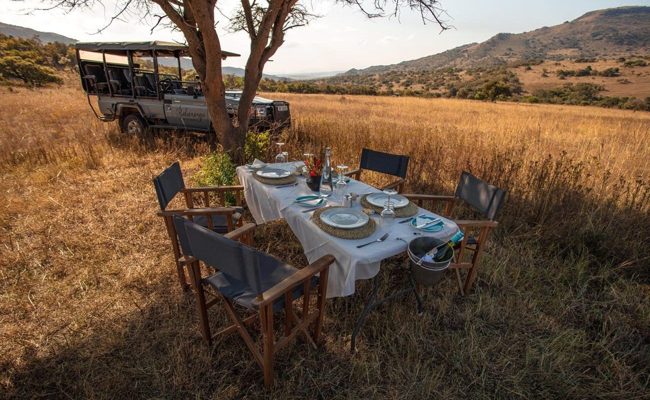 Babanango Game Reserve Bush Lunch Bush Lunch im Babanango Game Reserve