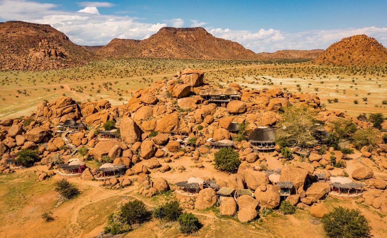 Camp Kipwe Gesamtansicht Gesamtansicht Camp Kipwe, Damaraland