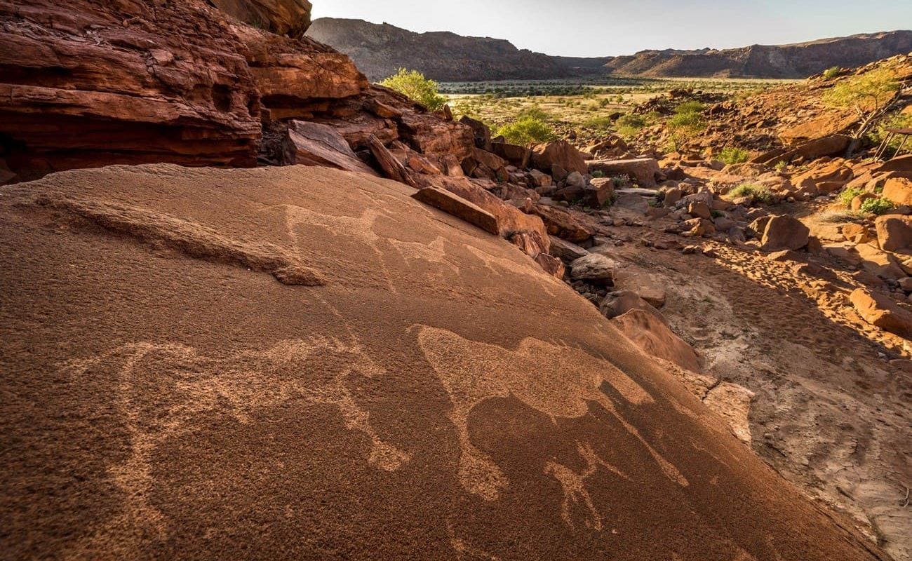 Camp Kipwe Twyfelfontein Ausflug Twyfelfontein ab Camp Kipwe