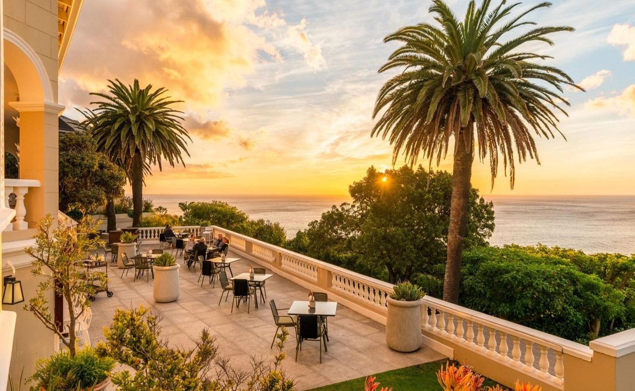 Ellerman House Restaurant Terrasse Terrasse des Restaurant des Ellerman House
