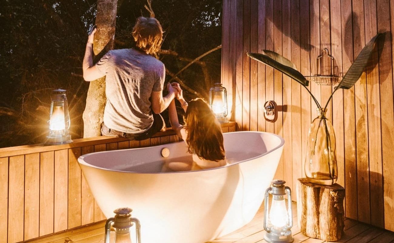 Makakatana Outdoor Badewanne Outdoor Badwanne, Luxury Zimmer Makakatana