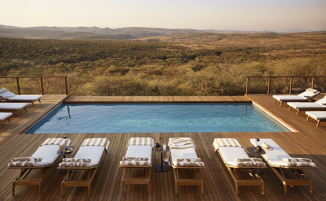 Pool von Nambiti Hills