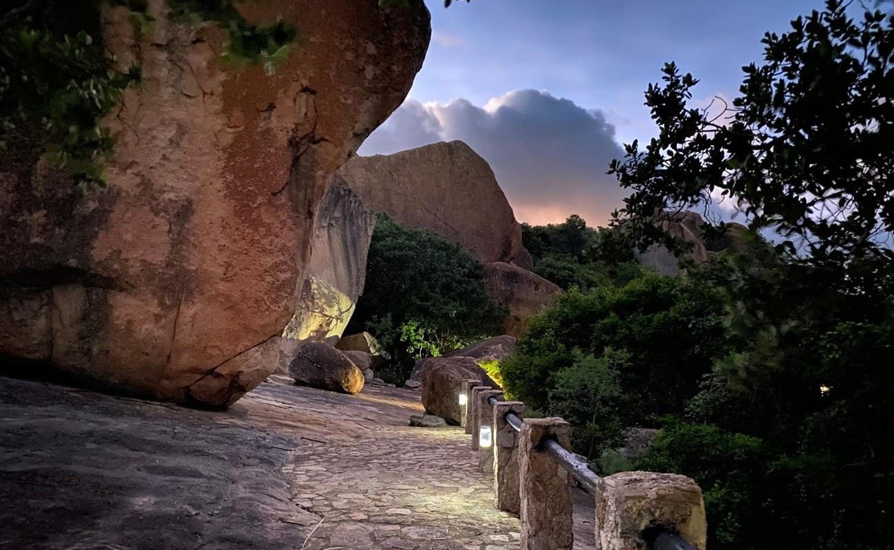 Big Cave Abendstimmung Abendstimmung im Big Cave Camp