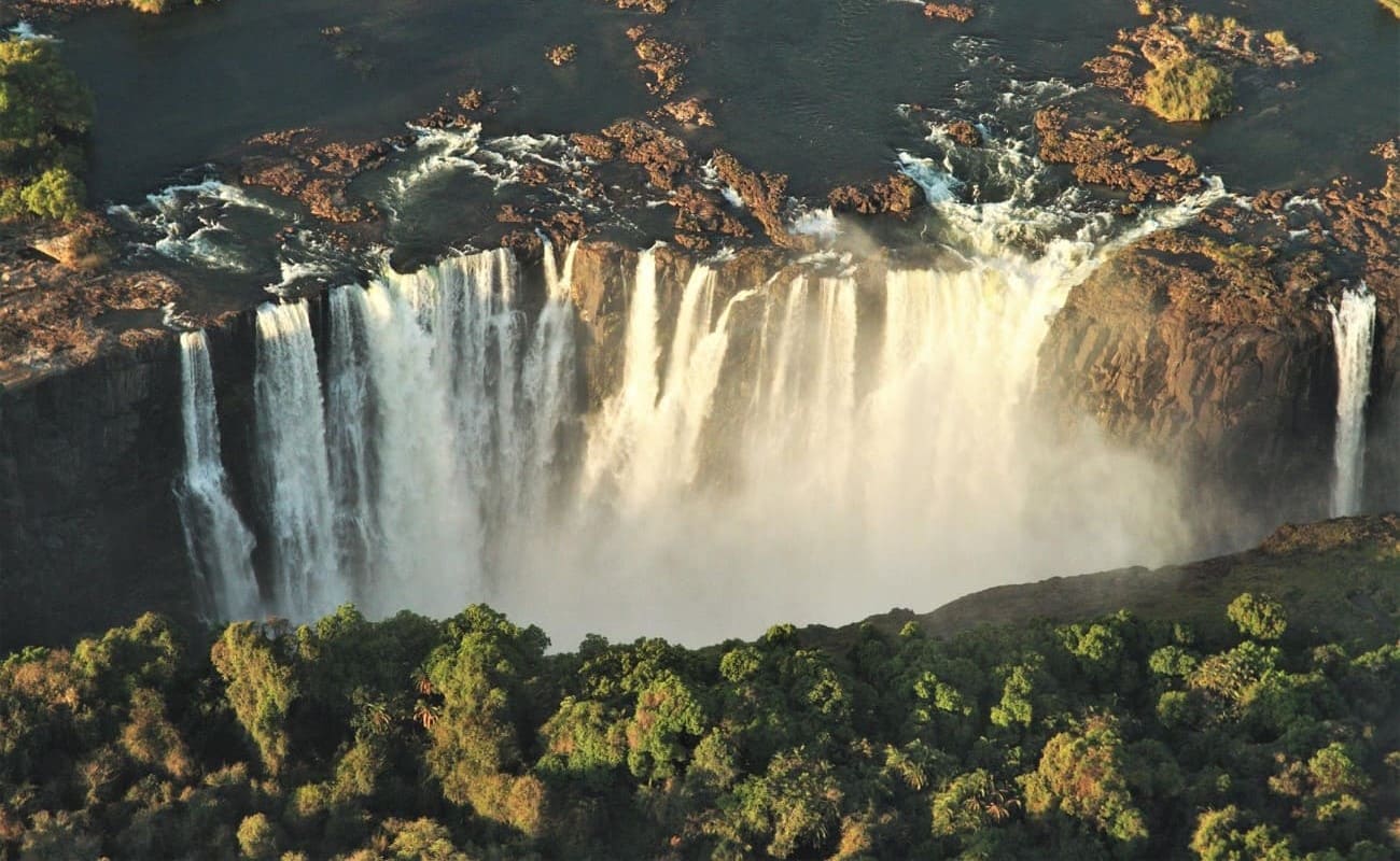 Höhepunkte Simbabwe Viktoriafälle Viktoriafälle - Höhepunkt von Simbabwe