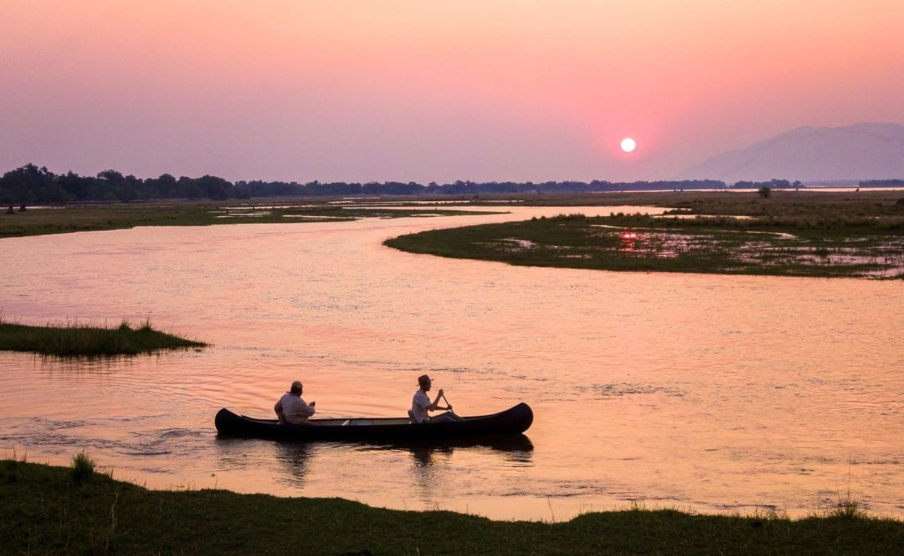 Kanutour Mana Pools Johns Camp