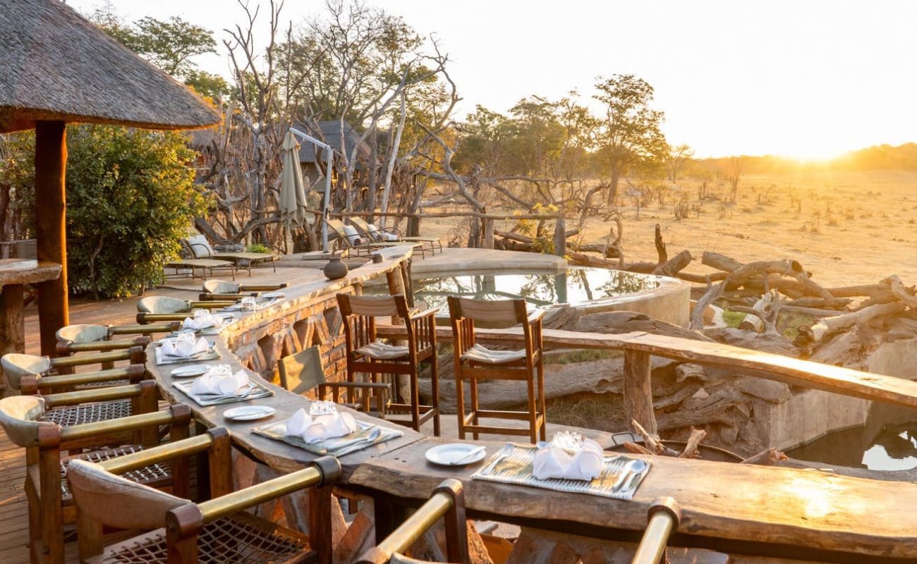 Khulu Bush Camp Dinner al Fresco