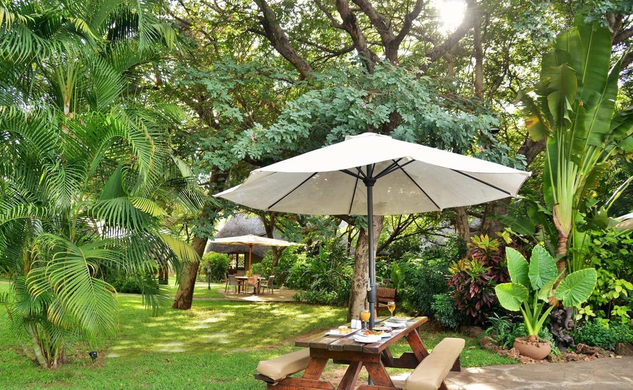 Garten der Bayete Guest Lodge