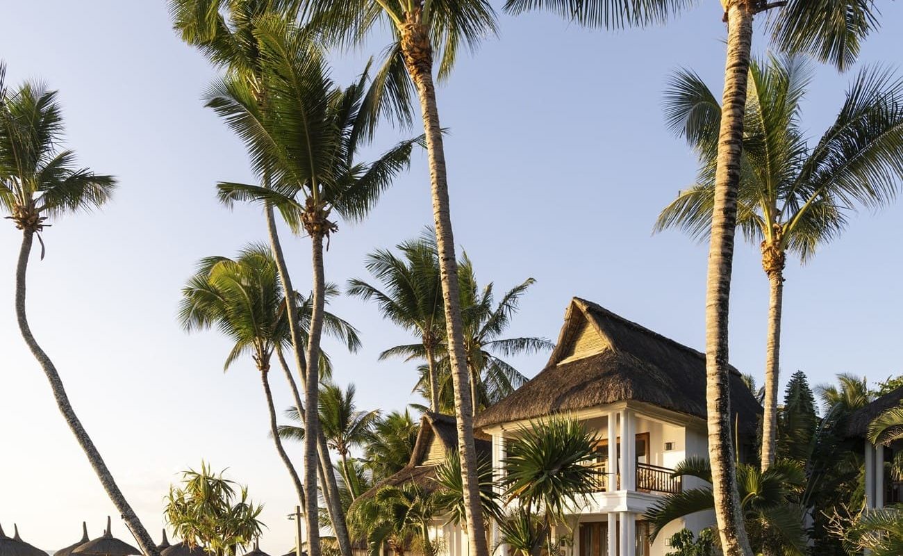 sakoa boutik mauritius junior-suite sea view außen Blick auf die Junior Beachfront Suite, Sakoa Mauritius