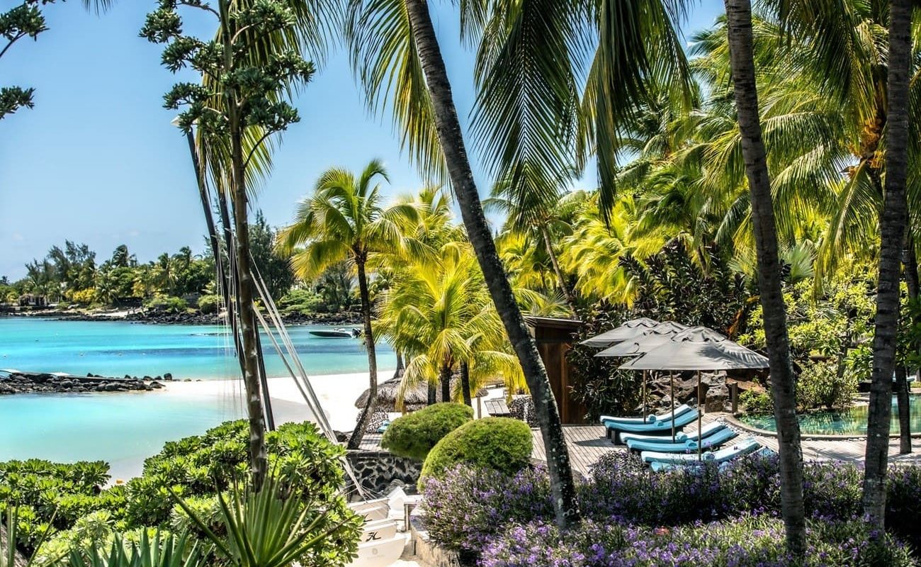 Garten des Royal Palm Mauritius
