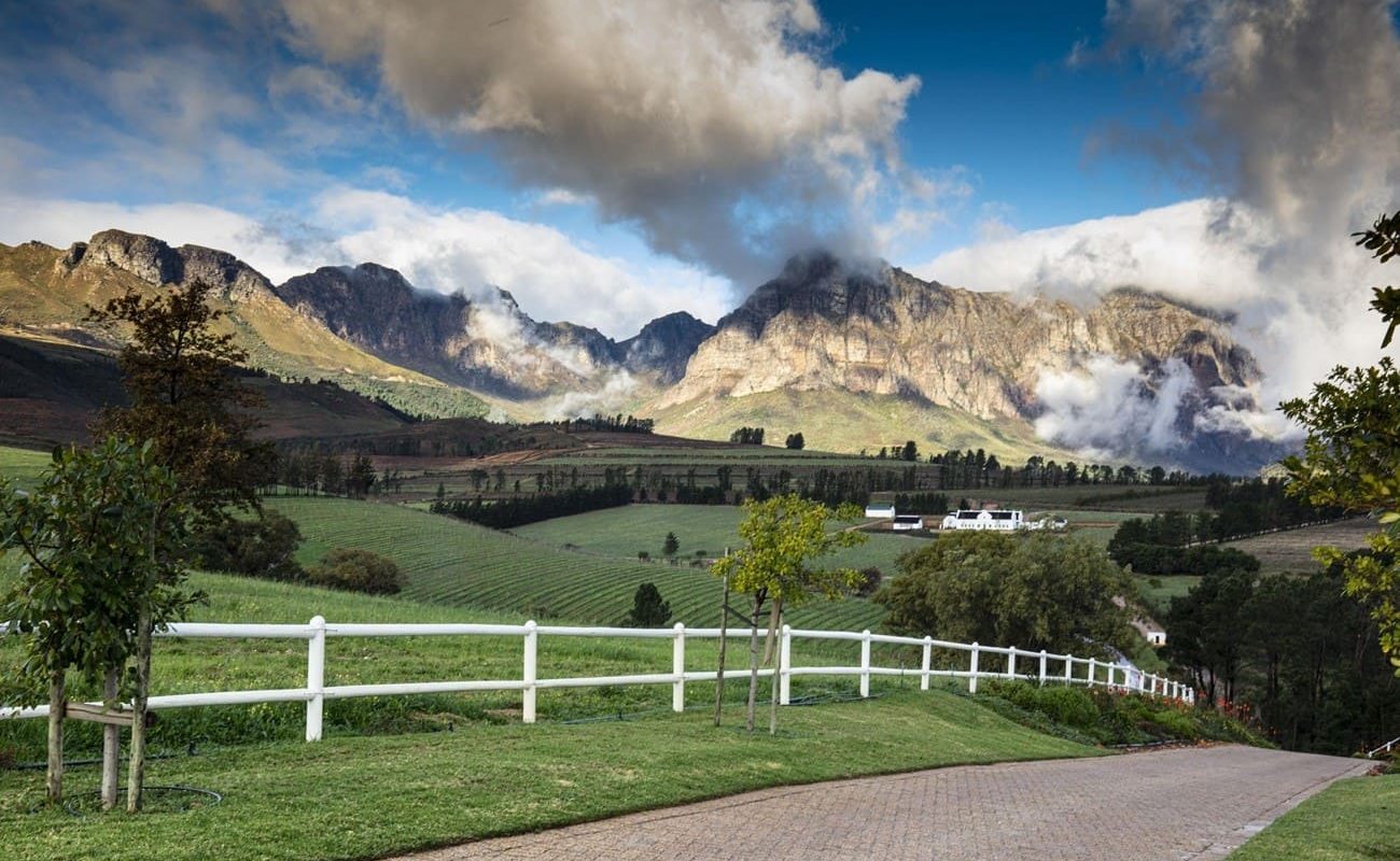 Brookdale Estate Anfahrt Anfahrt zum Brookdale Estate, Winelands