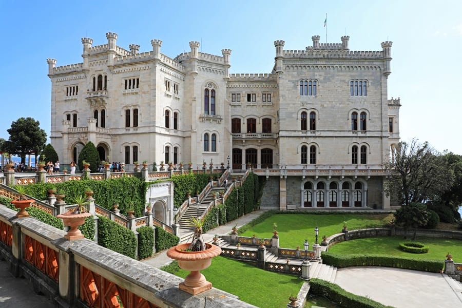 Castello di Miramare bei Triest