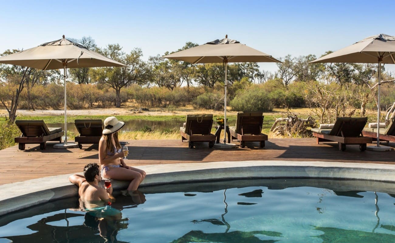 Machaba Camp Pool Pool Machaba Camp, Khwai Botswana