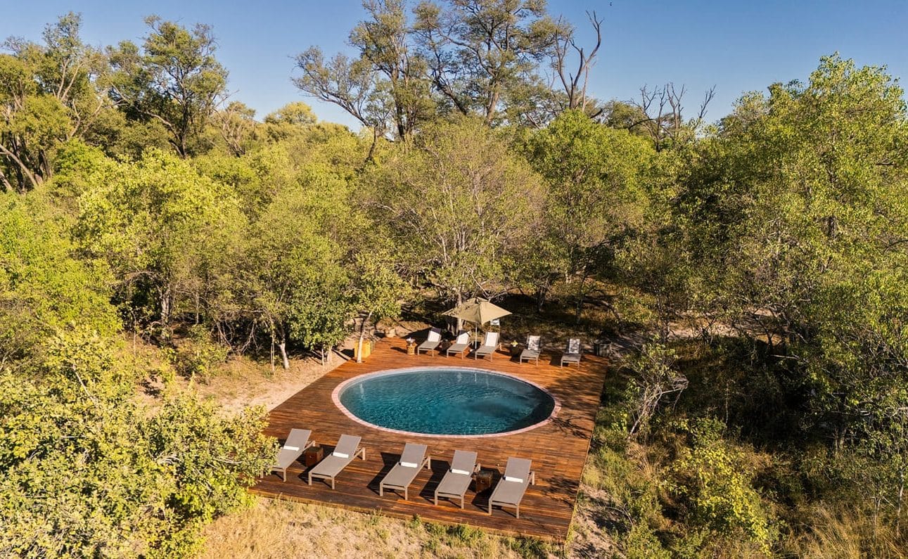 Machaba Camp am Pool Pool des Machaba Camps