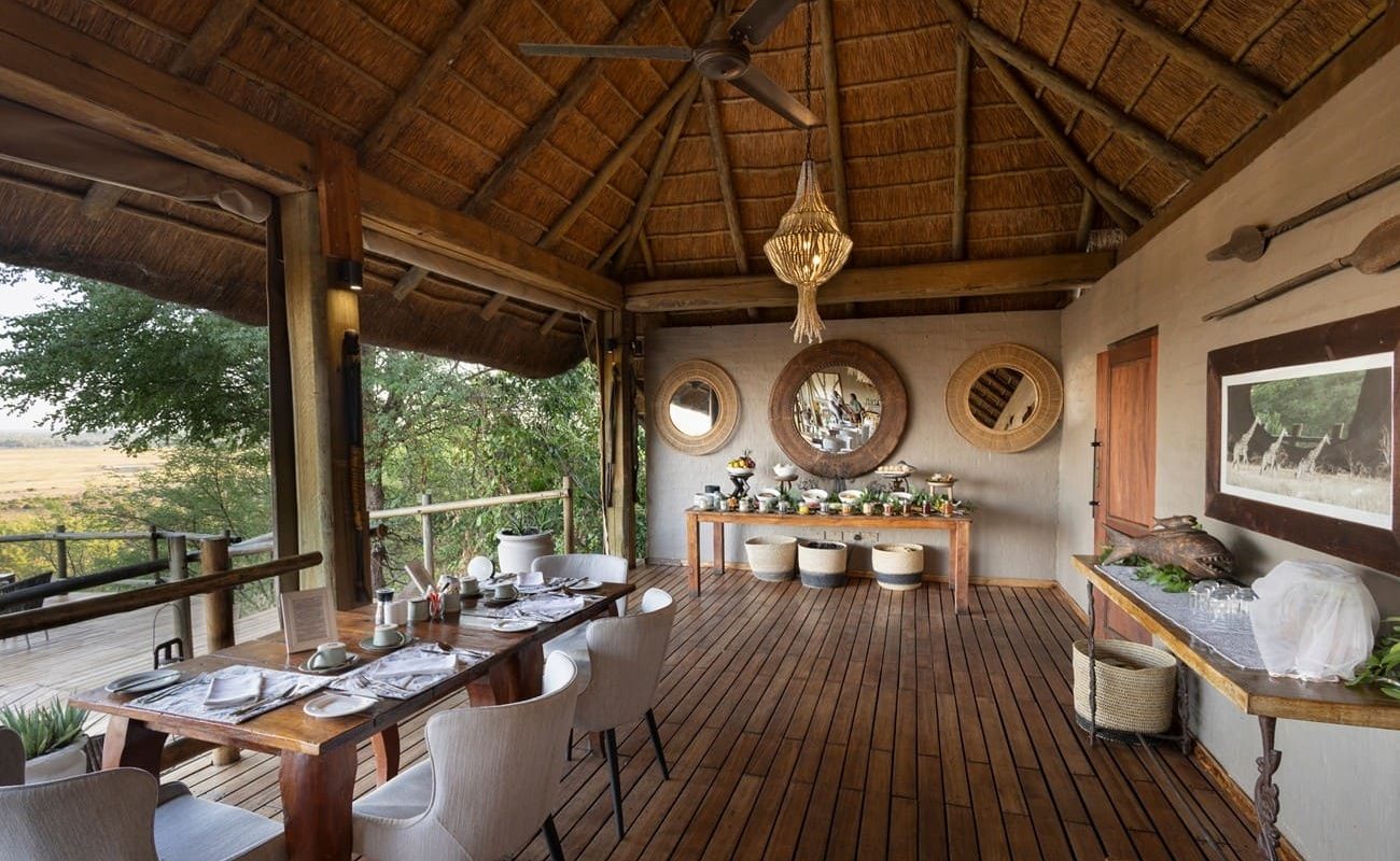 Haupthaus Ngoma Safari Lodge