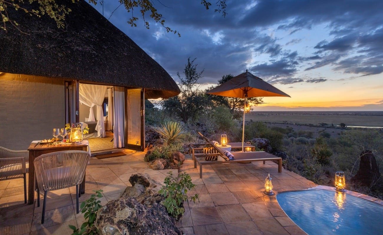 Suite Ngoma Chobe abends