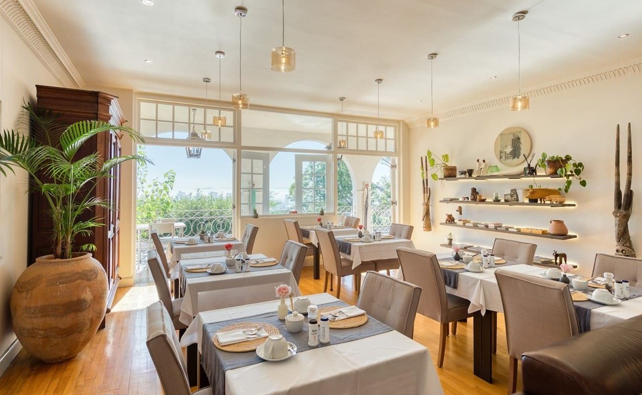 De Tafelberg Frühstückszimmer Frühstücksraum De Tafelberg Guest House