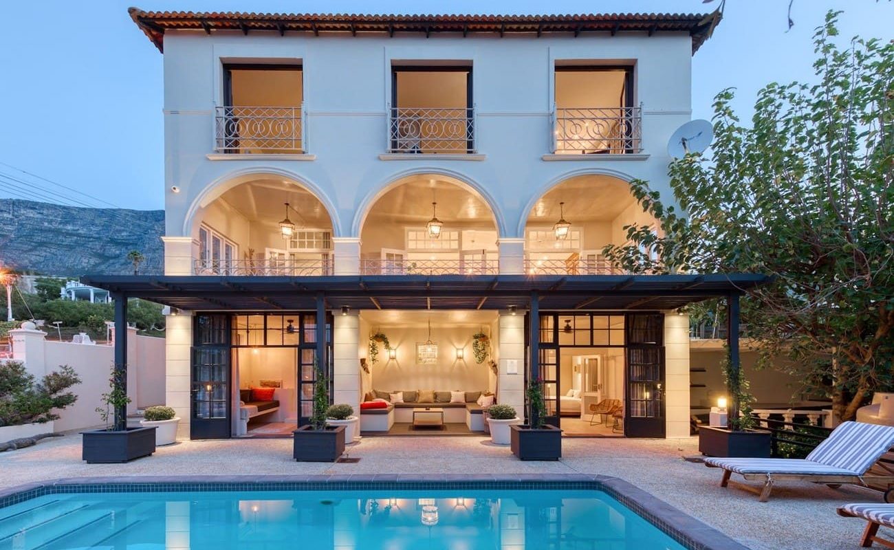 De Tafelberg abends Abendstimmung im De Tafelberg Guest House