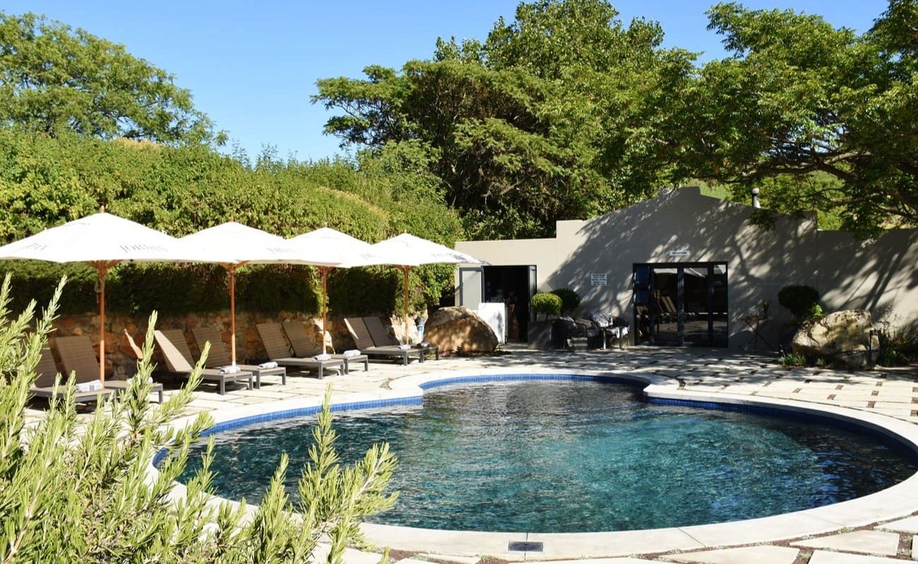 Pool der Jordan Luxury Suites