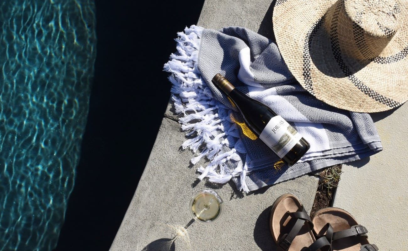 Am Pool der Jordan Luxury Suites