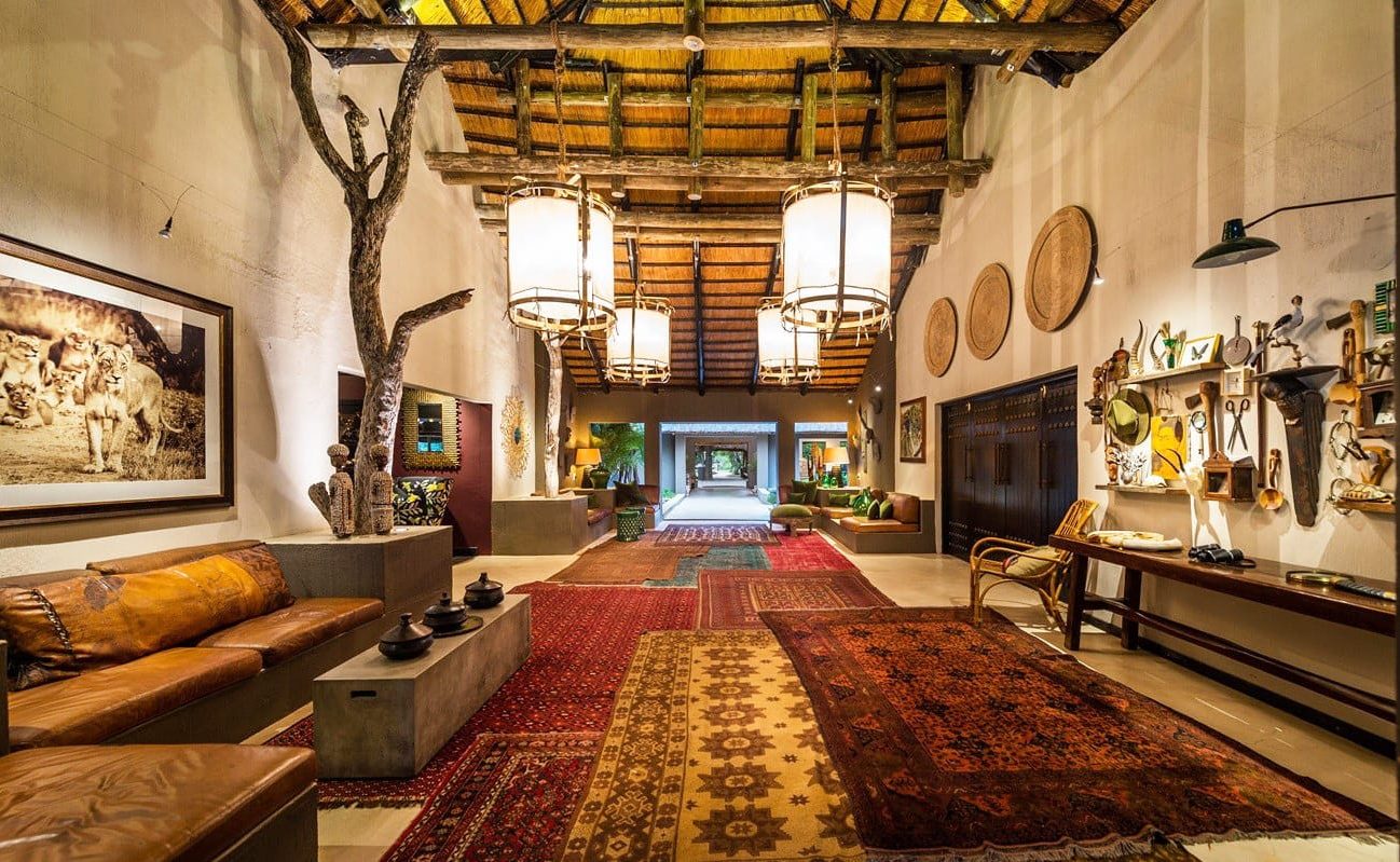 Sabi Sabi Bush Lodge Hallway Sabi Sabi Buch Lodge Eingang