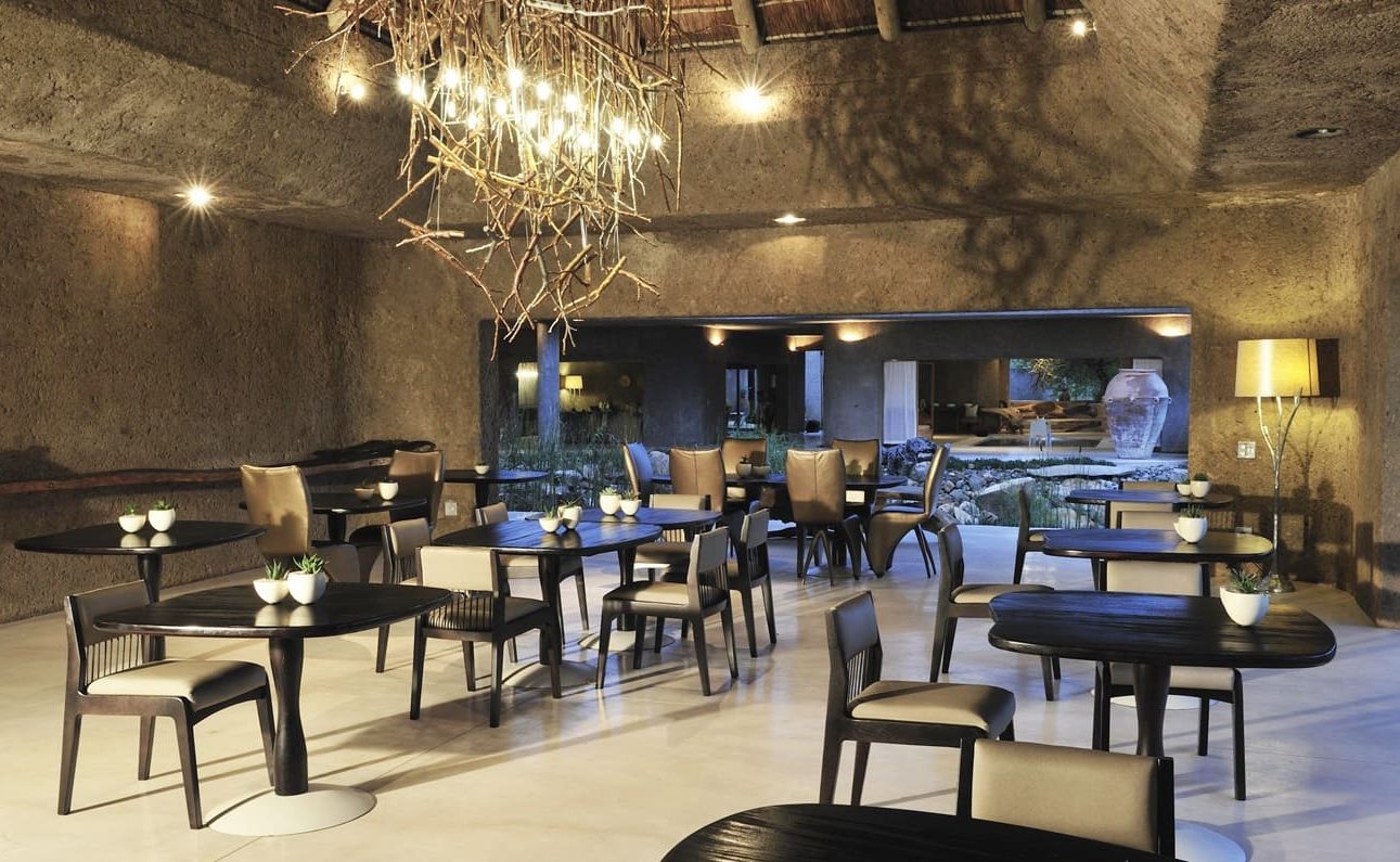 Sabi Sabi Earth Lodge Speiseraum Sabi Sabi Earth Lodge Speiseraum