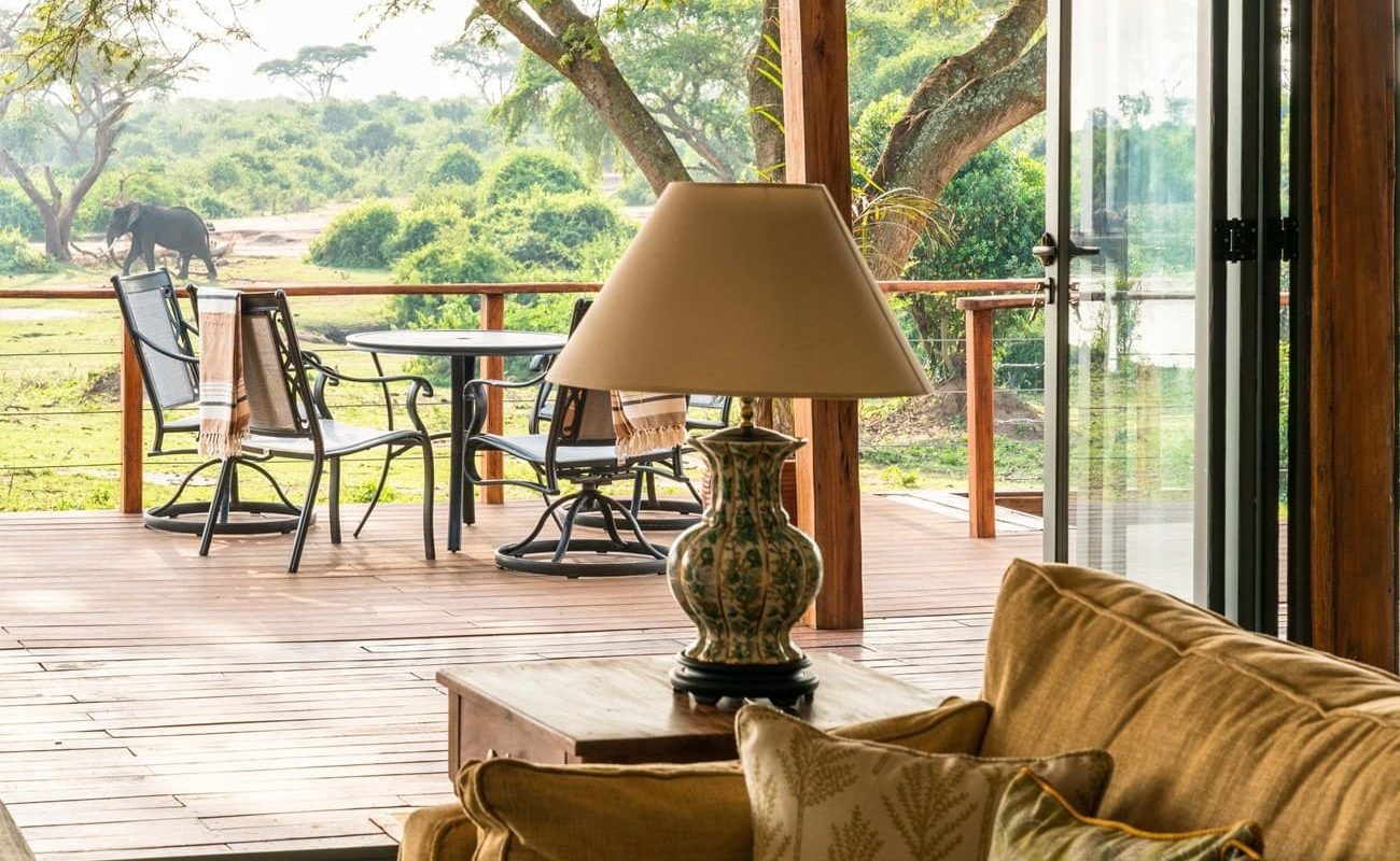 The River Station Lounge Ausblick