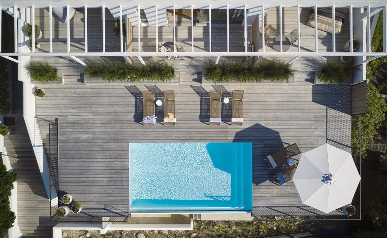 Walkers Beach top view Pool Walkers Beach Plettenberg Bay