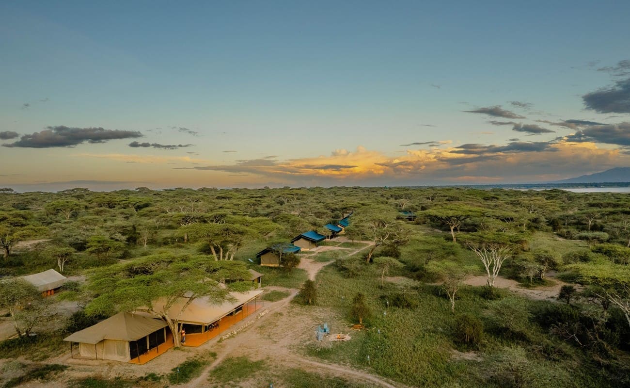 Angata Migration Camp Gesamtansicht Ang'ata Migration Camp, Serengeti - Gesamtansicht
