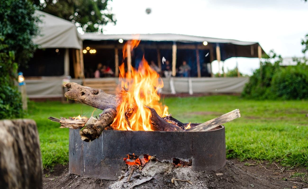 Feuerstelle Ang'ata Ngorongoro Camp