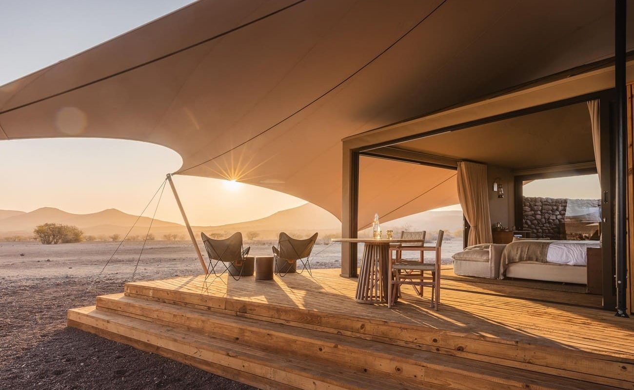 Desert Rhino Camp Suite außen Suite Wilderness Desert Rhino Camp