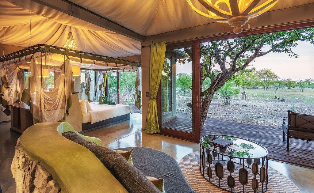 Etosha Oberland Suite Wohnbereich Suite Etosha Oberland