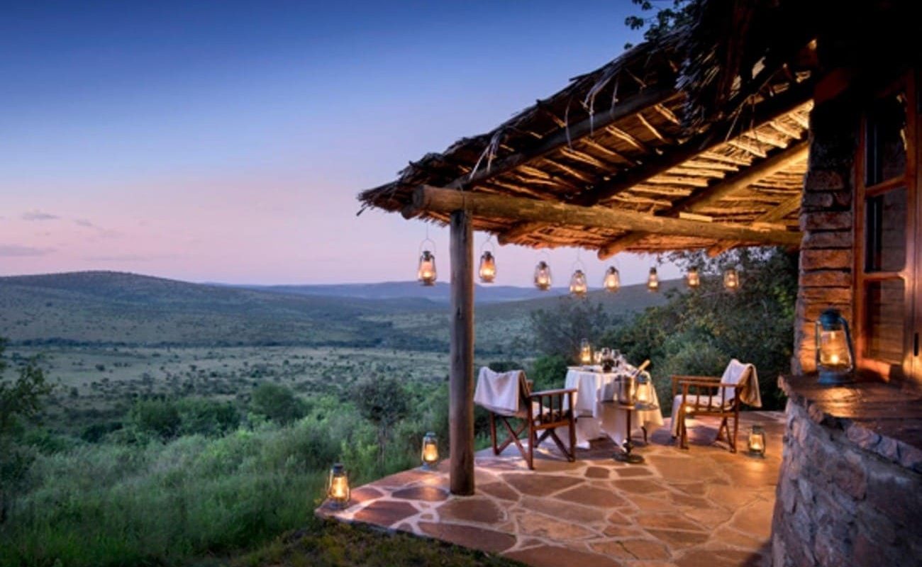 Privates Dinner Veranda Cottage