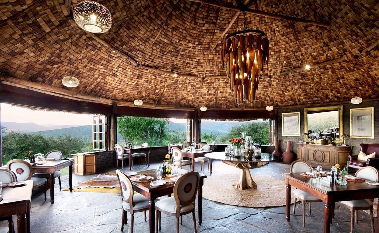 Lounge im Kleins Camp