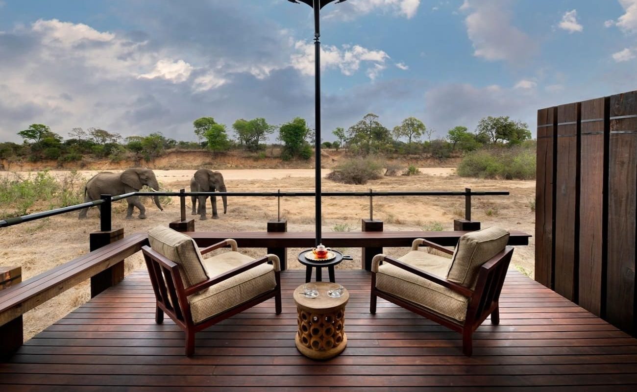 Ngala Tented Camp Veranda